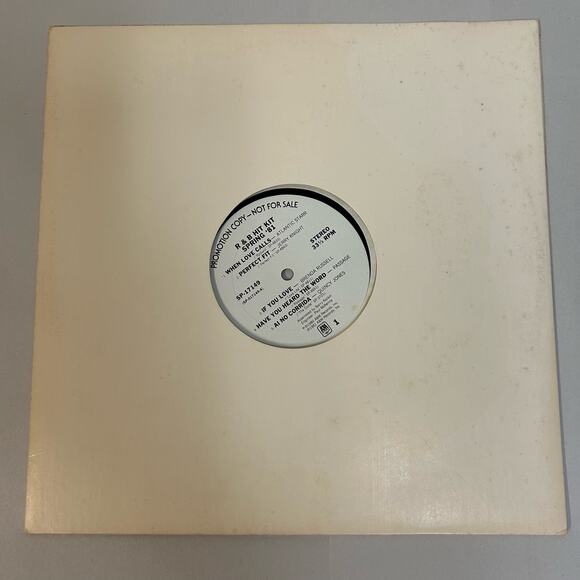 A&M Records Other - Vintage 1980/81 White Label Vinyl R&B Record Promotional Copy